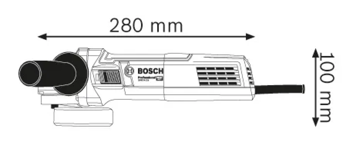 Angle Grinder 900W - Bosch