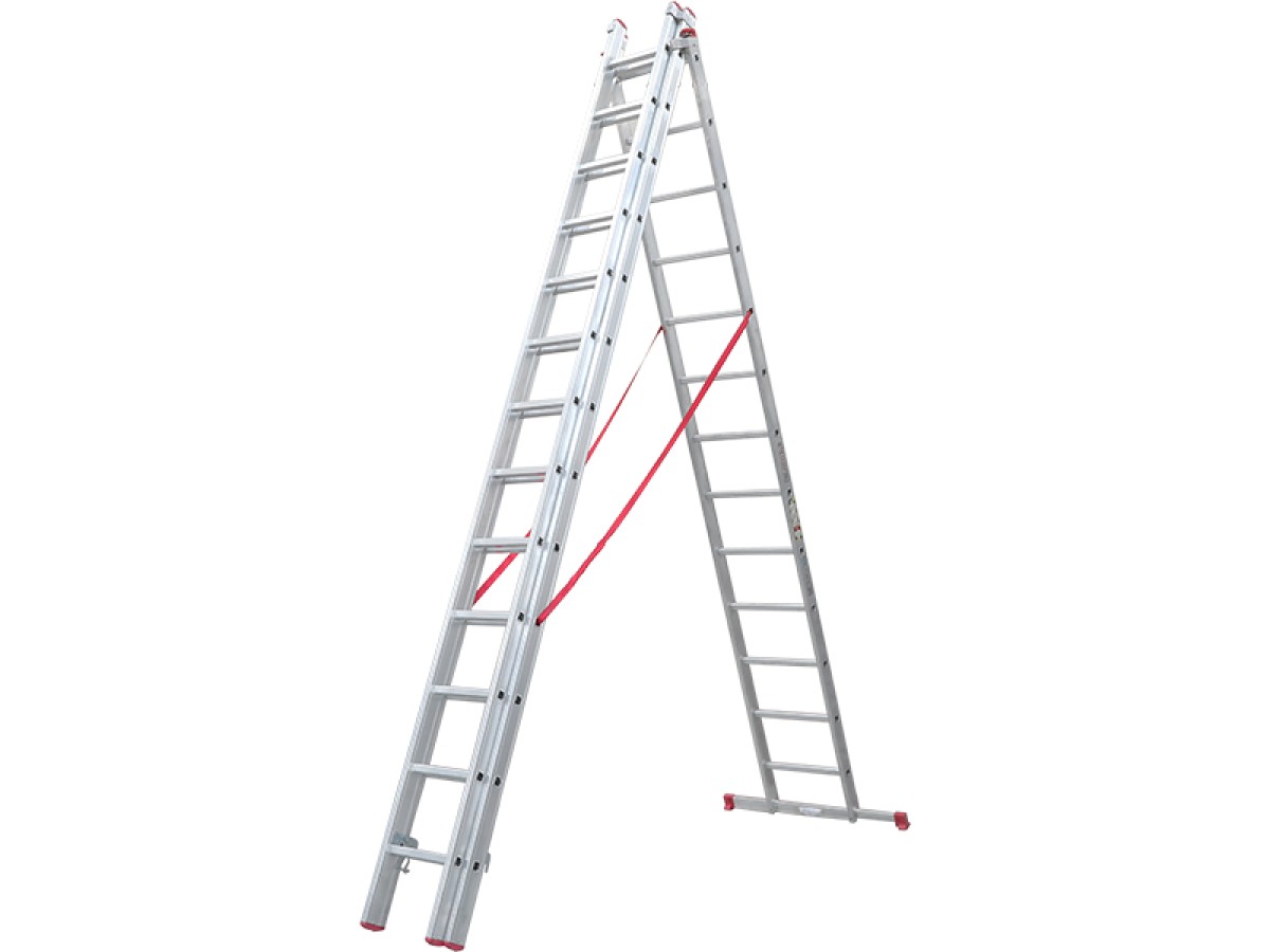 Three Part Industrial Ladder