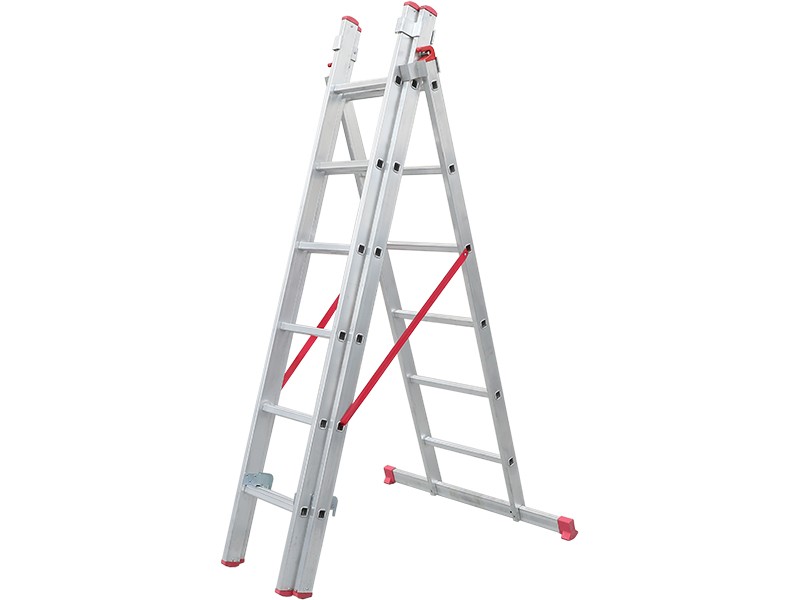 Three Part Industrial Ladder