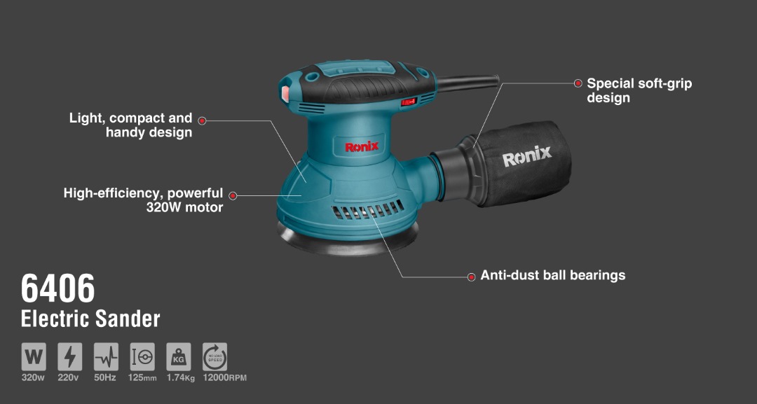 Orbital Sander - 6406 -
