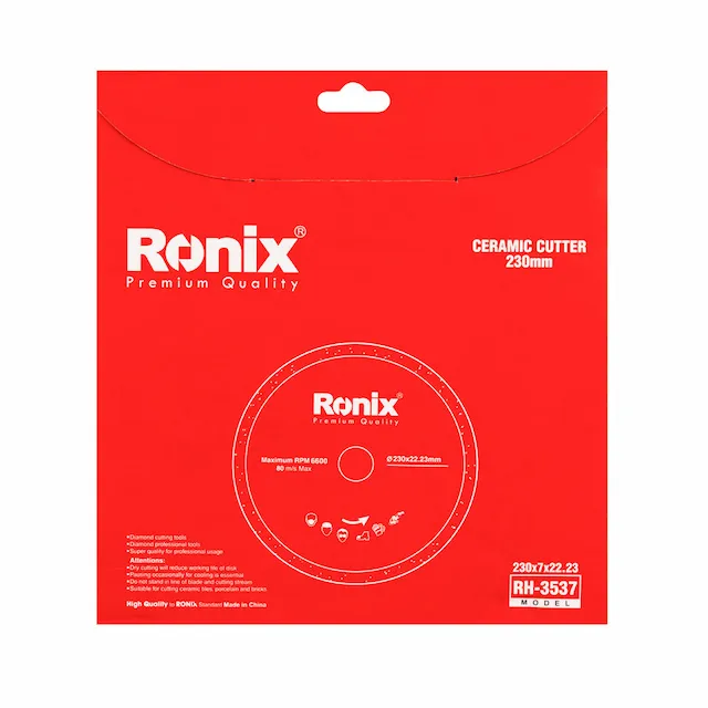 Ronix Ceramic Cutting Disc - 3537 -