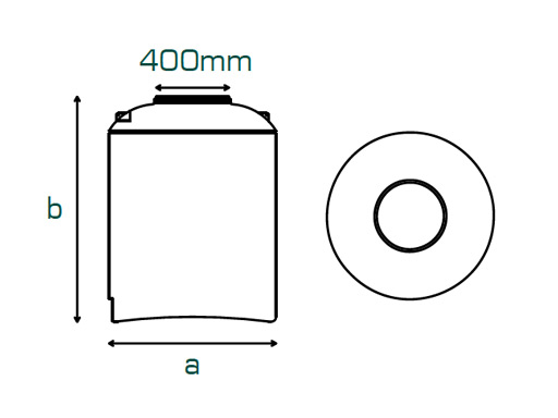 Economical Storage Tanks - One Layer