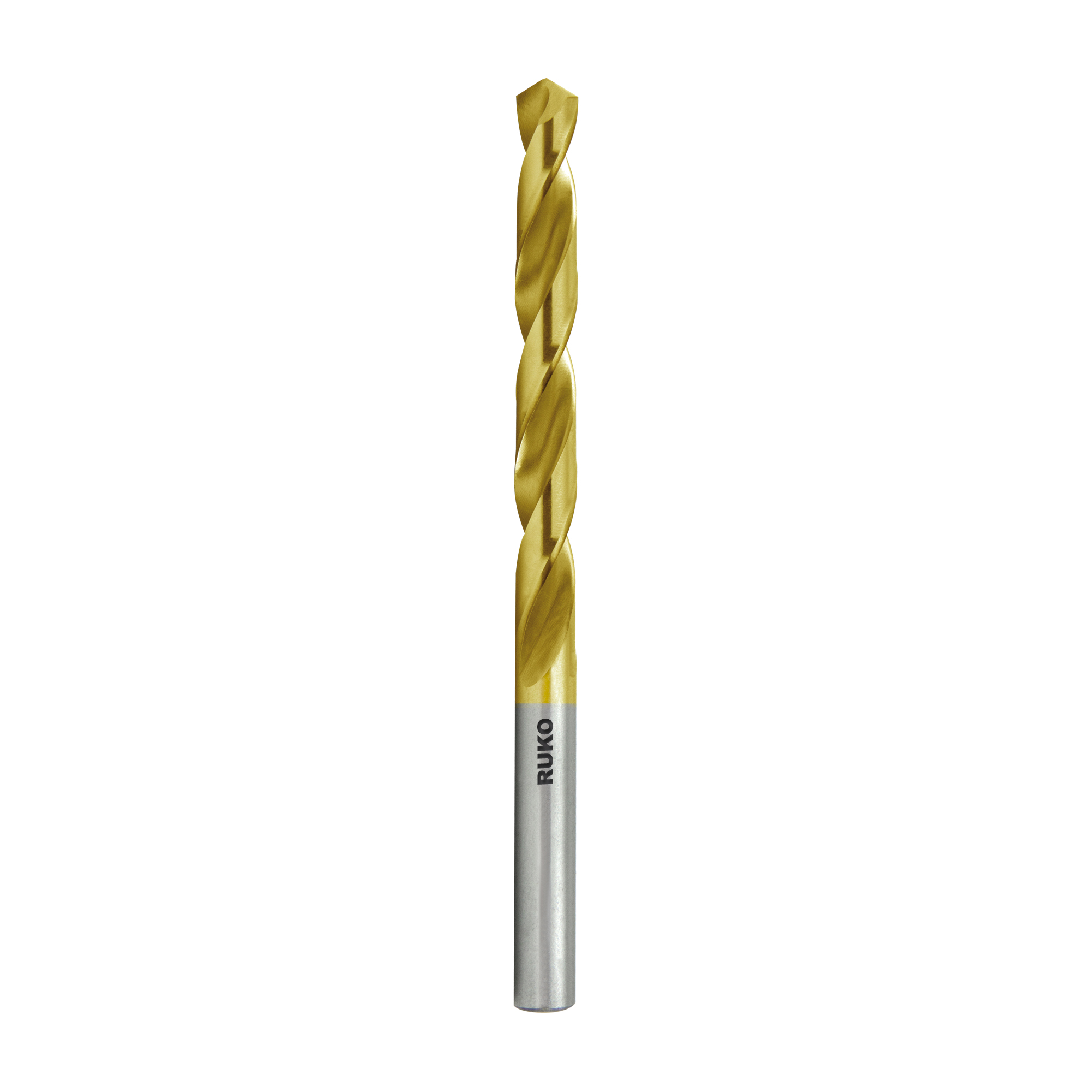 Twist Drill DIN 338 Type N, HSS-G TiN - Ruko